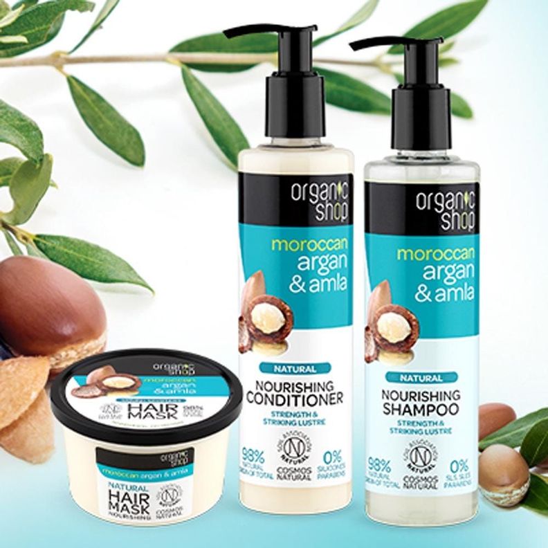 Mascarilla Capilar Nourishing Argan & Amla - Nutrición 250ml-1