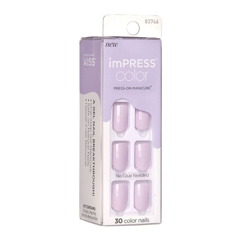 Uñas Impress Color Picture Purple-1
