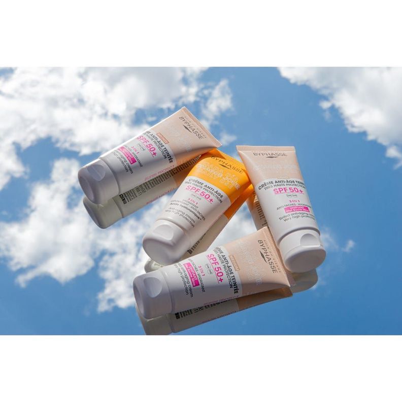 Crema Facial Antiedad Con Color Medium Spf 50+ 50Ml-2