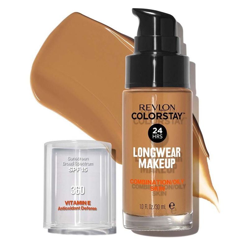 Base de Maquillaje Colorstay Piel Mixta/Grasa Golden Caramel-0