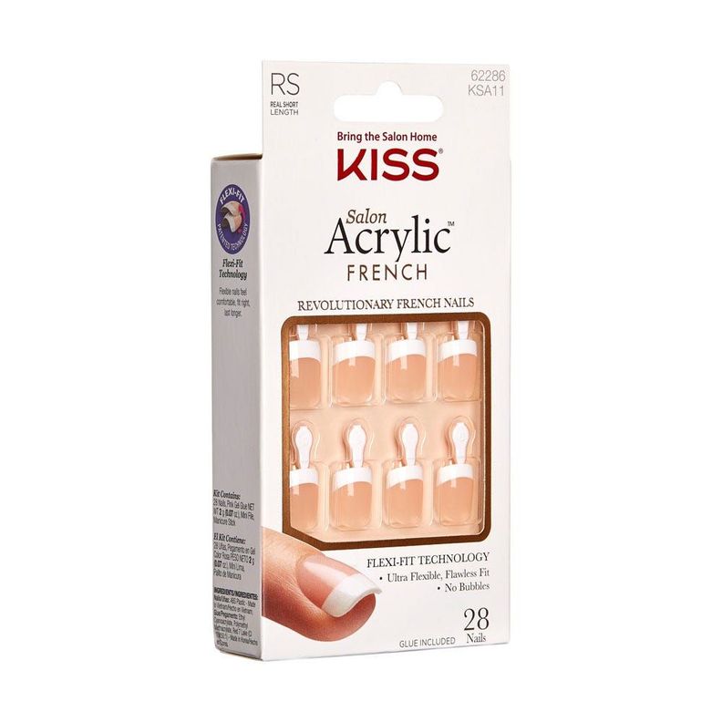 Uñas Postizas Acrylic Francesas Power Play-0