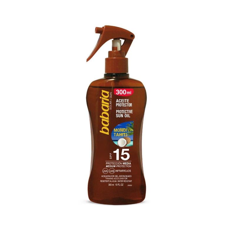 Aceite Corporal Bronceador Monohi SPF 15-0