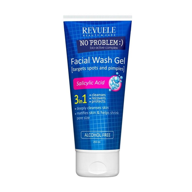 No Problem Gel Limpiador Antiacné con Ácido Salicílico 200Ml-0