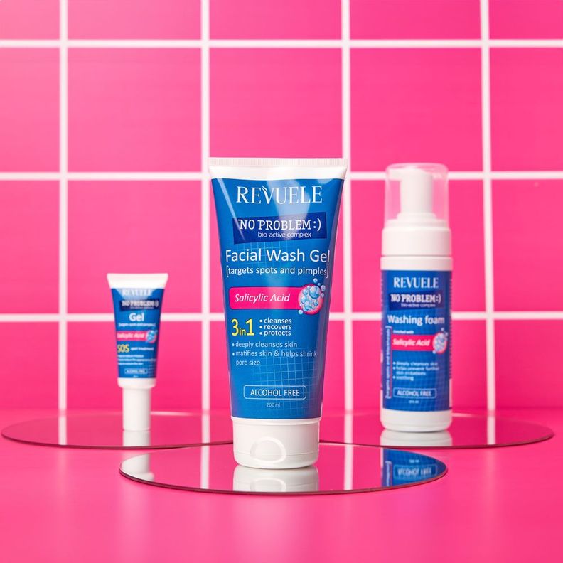 No Problem Gel Limpiador Antiacné con Ácido Salicílico 200Ml-3