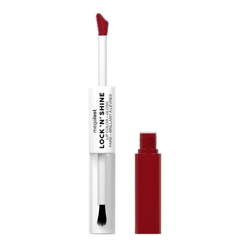 Labial MegaLast Lock N Shine Red Y For Me-1