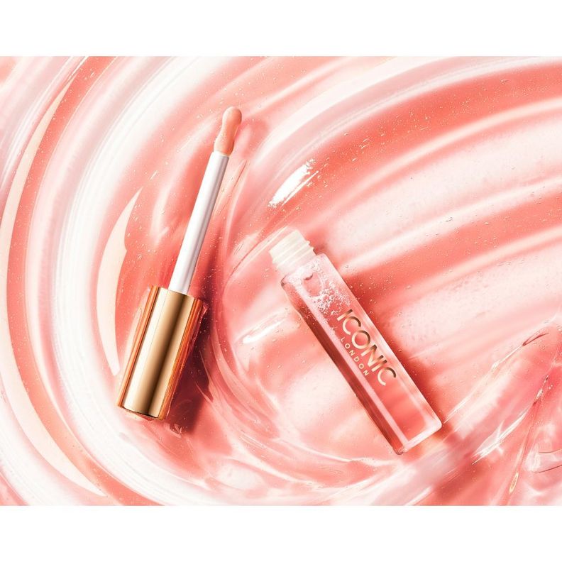 ICONIC LONDON Lustre Lip Oil Shes a Peach-3