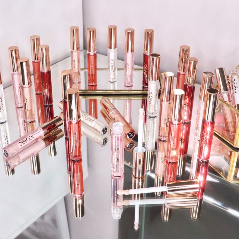 ICONIC LONDON Lustre Lip Oil Shes a Peach-6