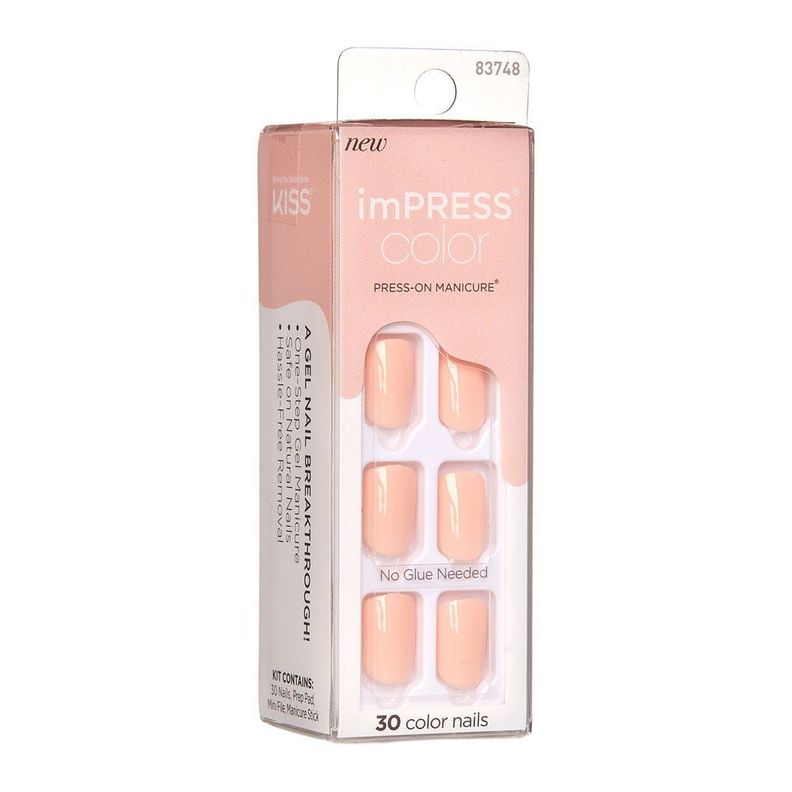 Uñas Impress Color Peevish Pink-0
