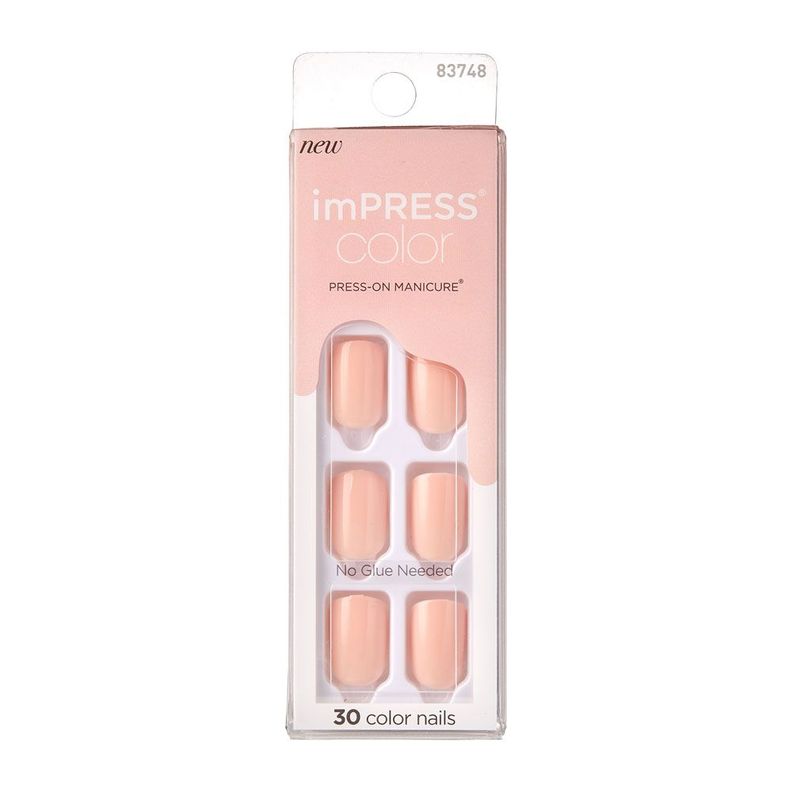 Uñas Impress Color Peevish Pink-1