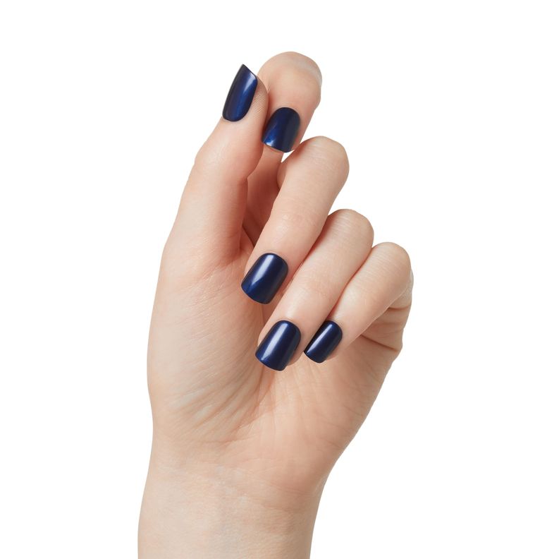 Uñas Impress Color Never Too Navy-3