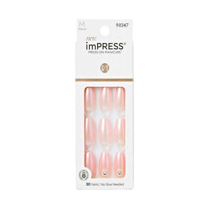 Uñas Postizas Impress Press On Glazed Pink-0