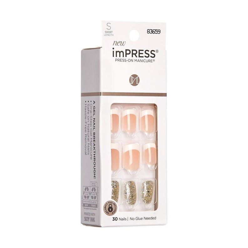 Uñas Postizas Impress Press On Time Slip-2