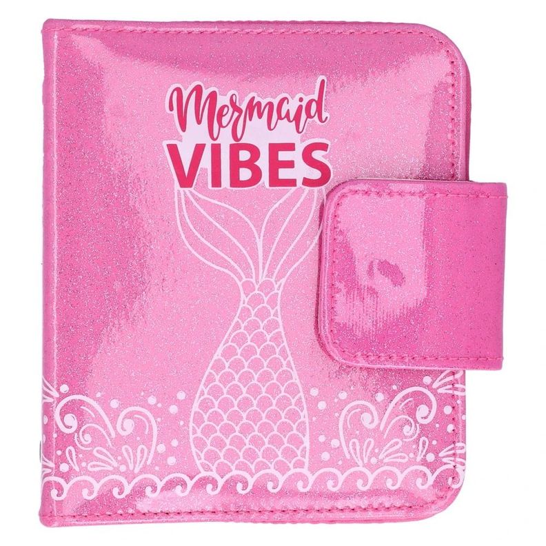 SET DE MAQUILLAJE PARA NIÑOS MEGA GLAM BEAUTY BINDER MERMAID VIBES 30 PCS-3