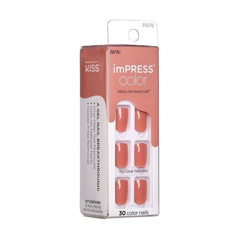 Uñas Impress Color Caramel-1