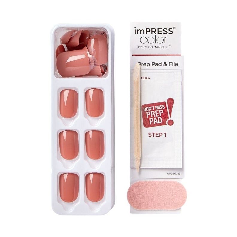 Uñas Impress Color Caramel-3