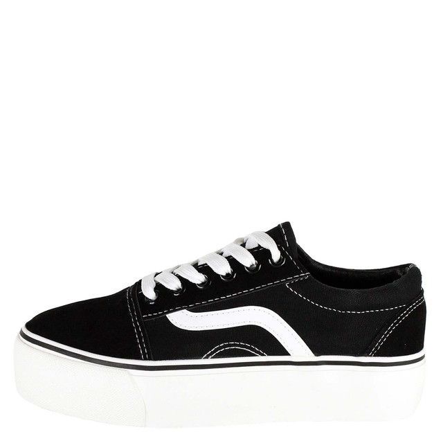 Zapatilla Arizona Blanco/Negro Takones-2