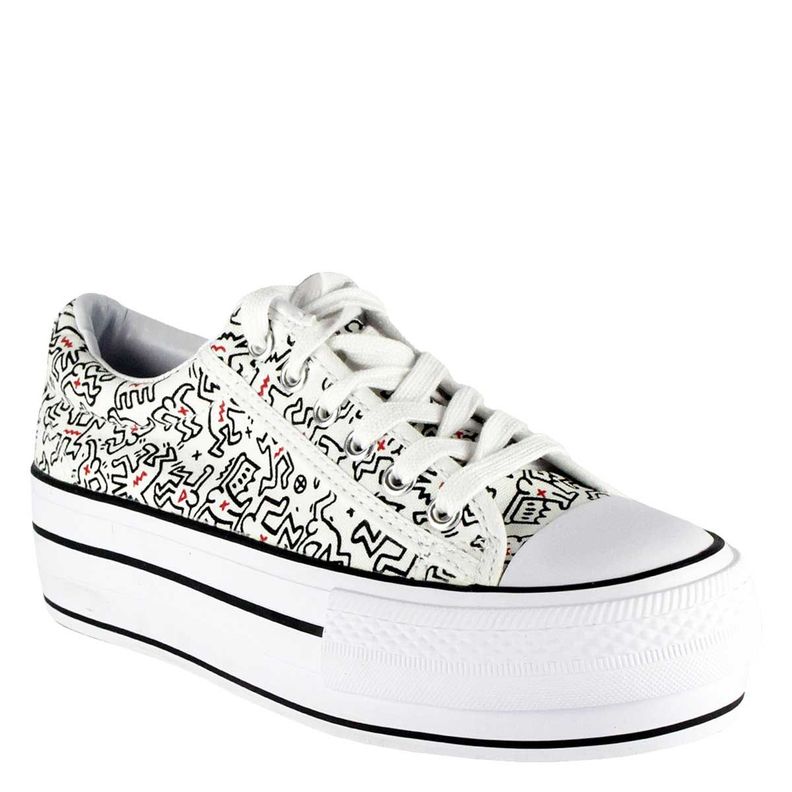 Zapatilla Boarder Blanca Takones-1