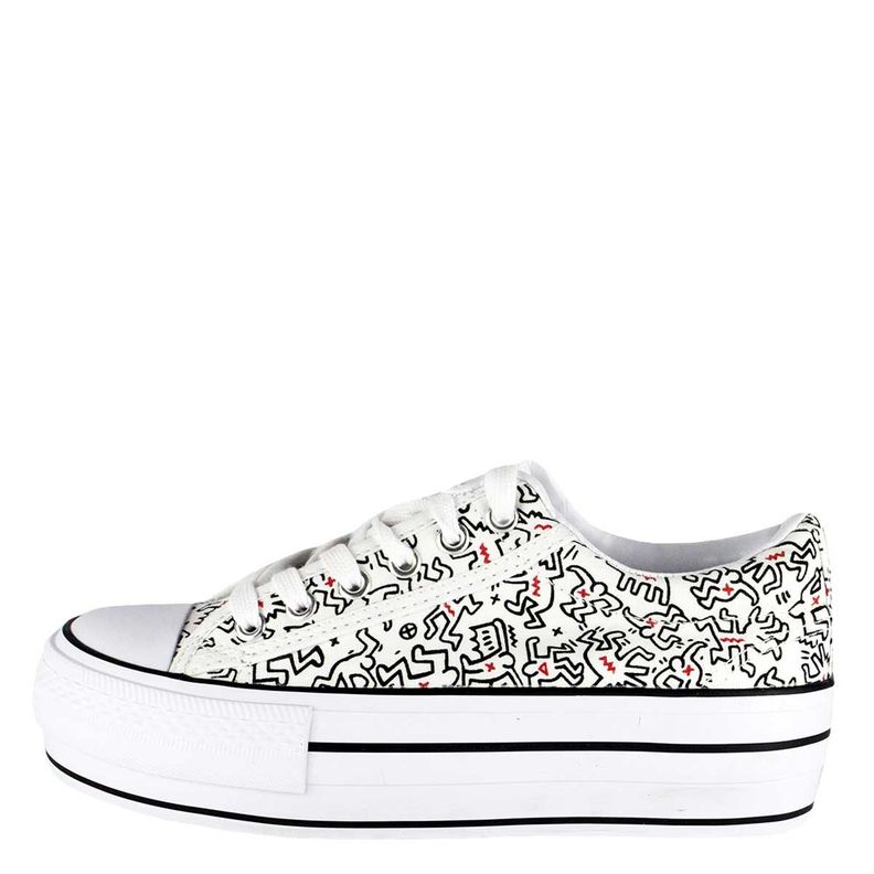 Zapatilla Boarder Blanca Takones-2