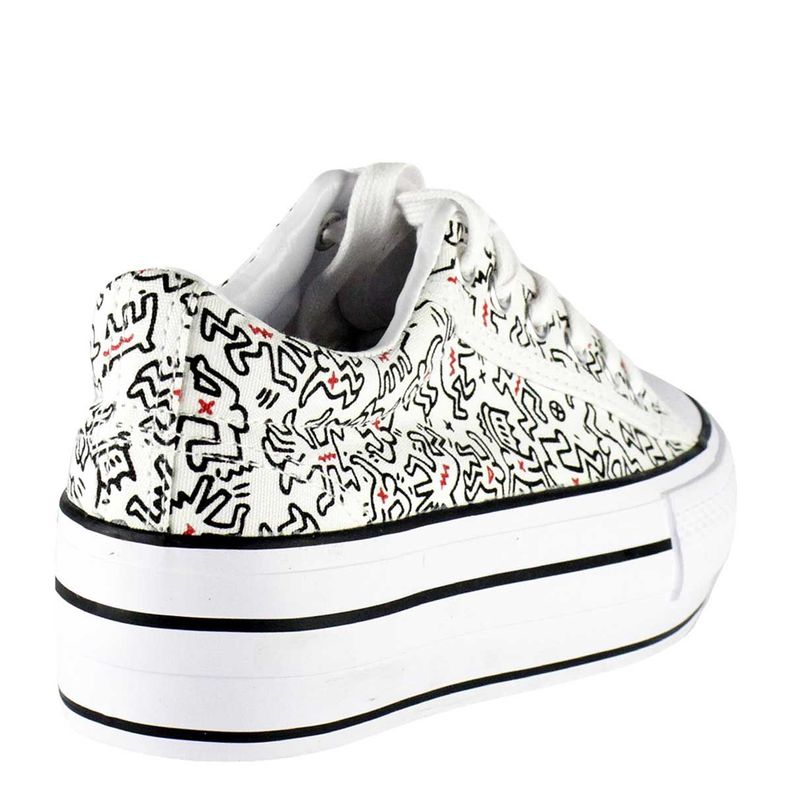 Zapatilla Boarder Blanca Takones-3
