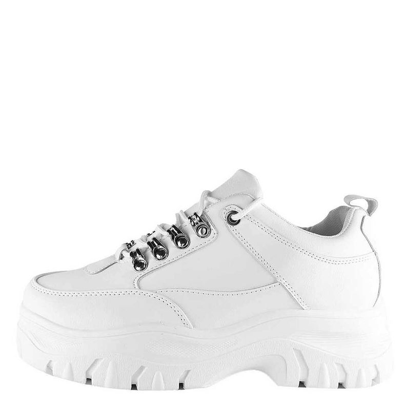 Zapatilla Filipa Blanca Ecocuero Takones-2