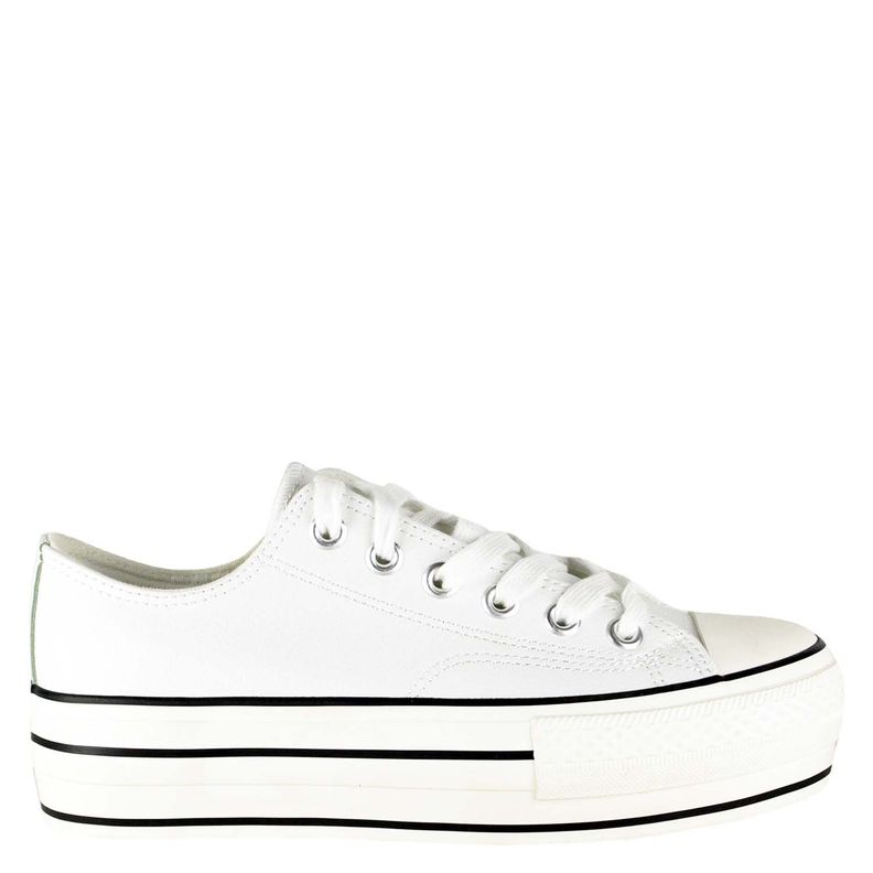 Zapatilla Atenas Blanca Ecocuero Takones-0