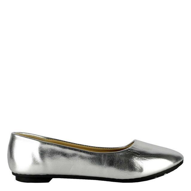 Zapato Marion Plateado Takones-0