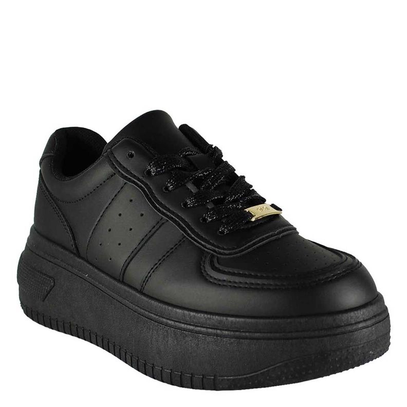 Zapatilla Ohio Negra Ecocuero Takones-1