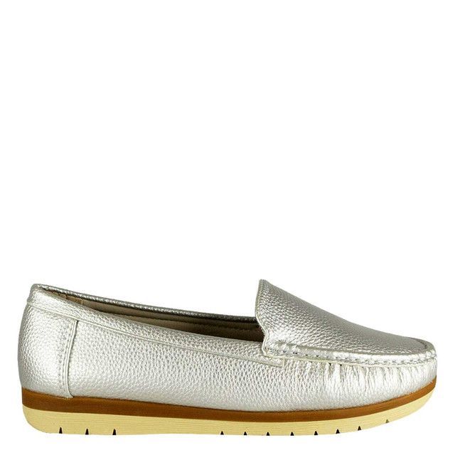 Mocasín Renzo Plateado Takones-0
