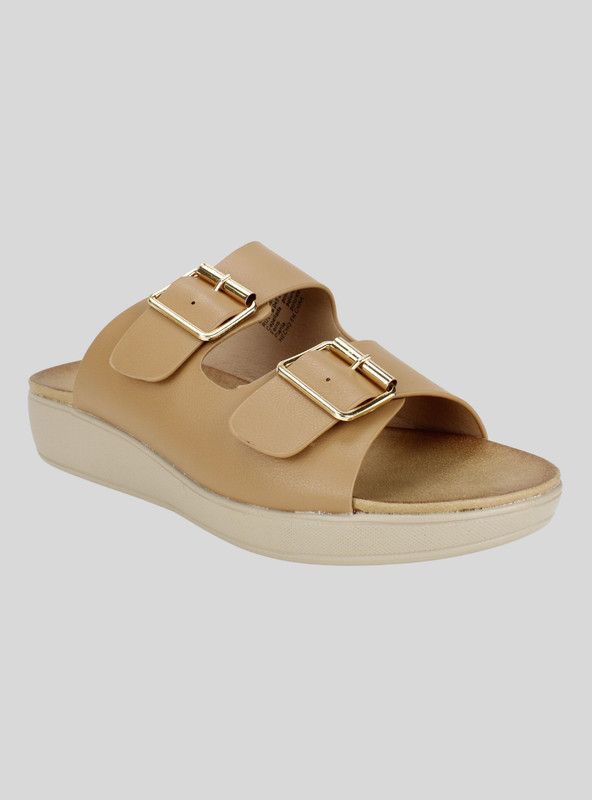 Sandalia New Walk Celia Slip On Camel-1