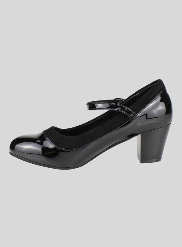 Zapato New Walk Correa Negro-2
