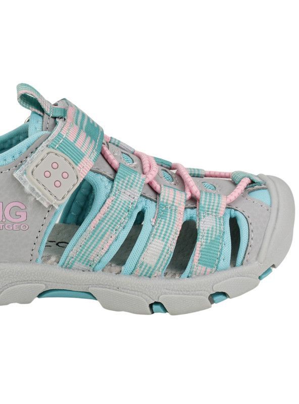 Sandalia Nat Geo Kids Outdoor Turquesa-3