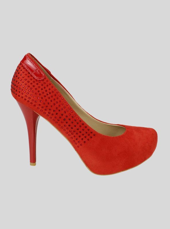 Zapato New Walk Stiletto Rojo-0