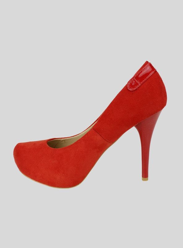 Zapato New Walk Stiletto Rojo-2