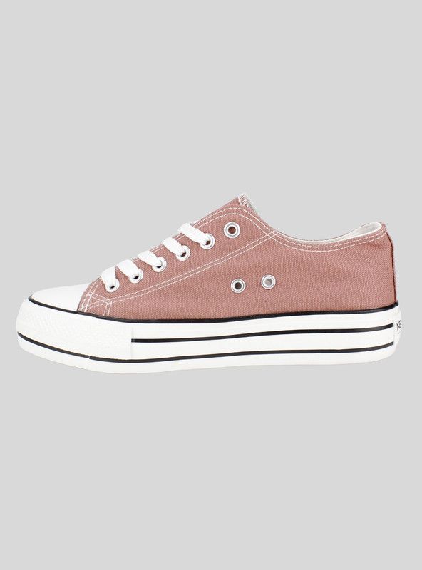 Zapatilla New Walk Lona Los Angeles Coral-2