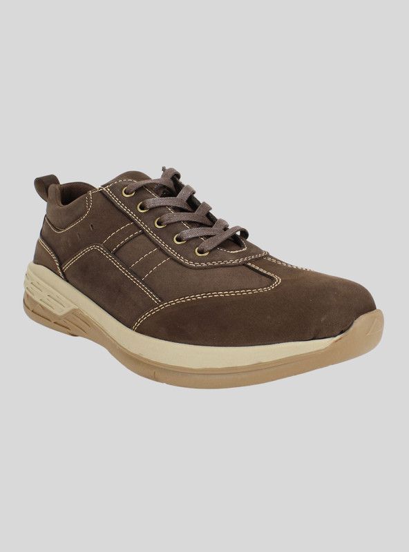 Zapatilla Nat Geo Peumo Cuero Café-1