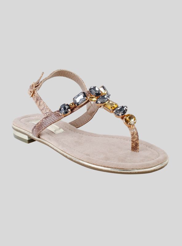 Sandalia Xti Reptil Taupe-1