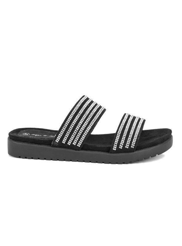 Sandalia Agua de Coco Shine Silver-1
