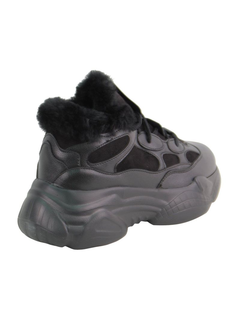 Zapatilla Agua de Coco Pelos Negra-2