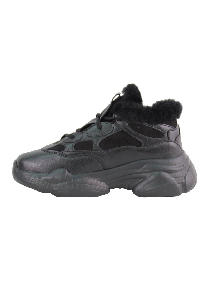 Zapatilla Agua de Coco Pelos Negra-3