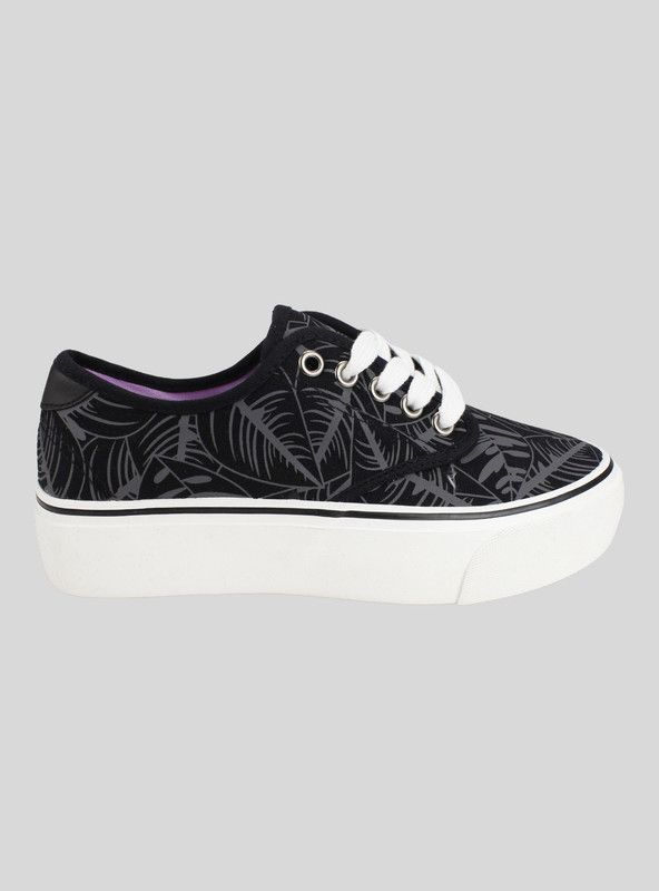 Zapatilla New Walk Lona Oahu Negra-0