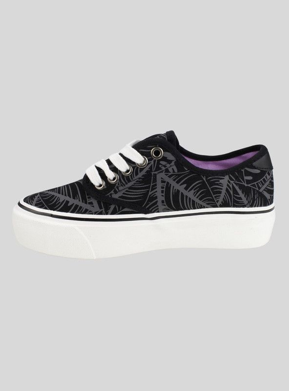 Zapatilla New Walk Lona Oahu Negra-2
