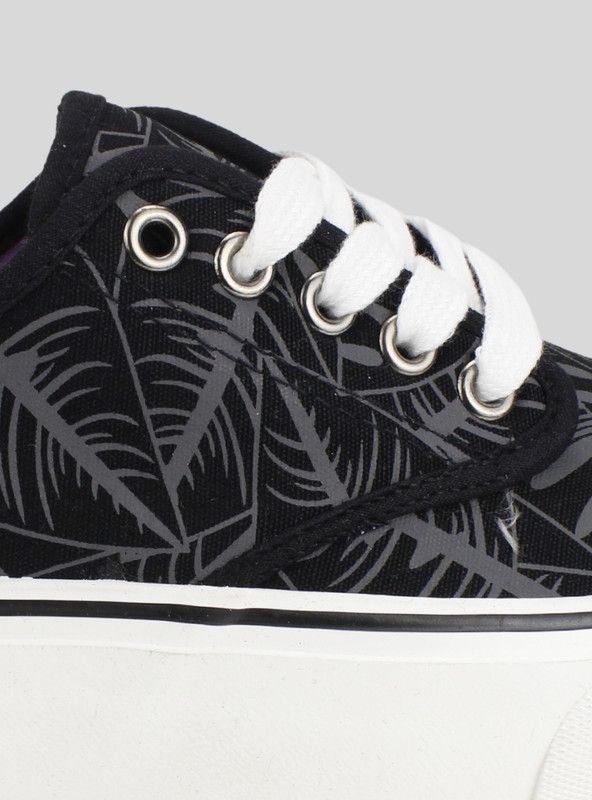 Zapatilla New Walk Lona Oahu Negra-3