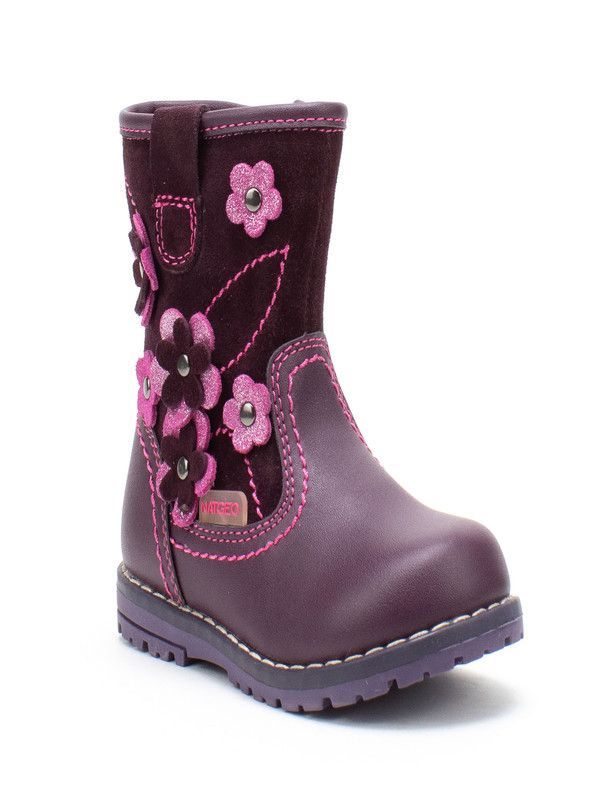 BOTIN NIÑA NATGEO XY10023-PU ( 20-27 )  | Morado |-0