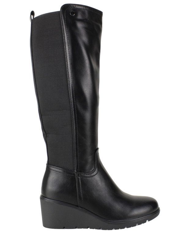 Bota New Walk Elastizada Negro-0