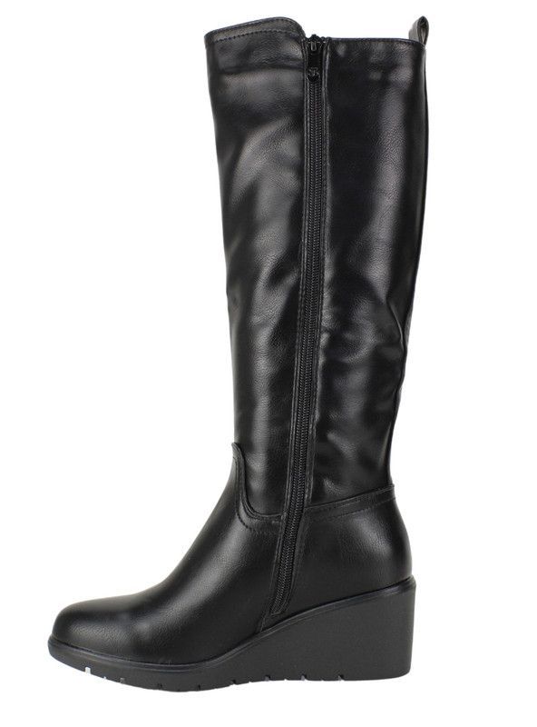 Bota New Walk Elastizada Negro-2
