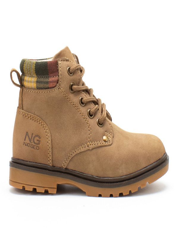 BOTIN UNISEX CUERO NATGEO WC-6625-50 (20-27)  | Cafe |-1