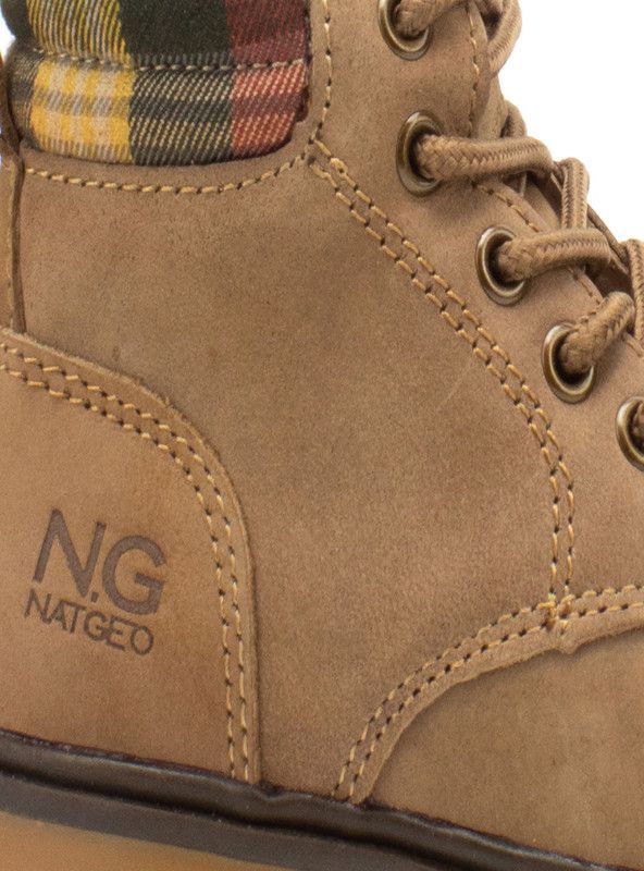 BOTIN UNISEX CUERO NATGEO WC-6625-50 (20-27)  | Cafe |-4