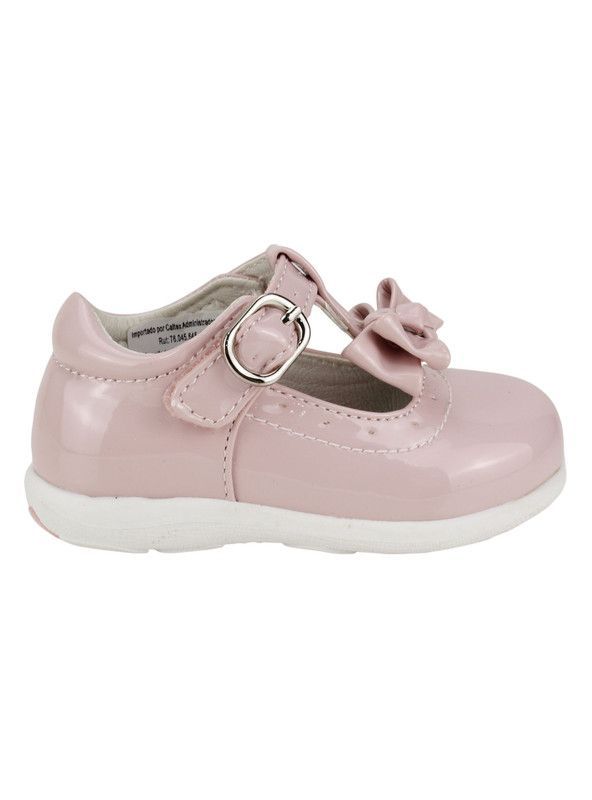 Zapato Nat Geo Kids Charol Rosa-0