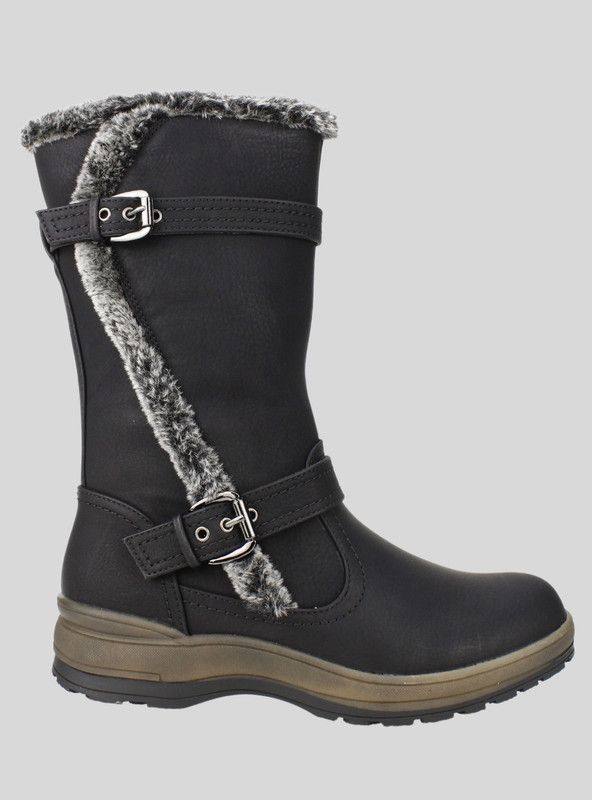 Bota New Walk Pelos Negro-0