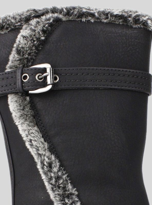 Bota New Walk Pelos Negro-3